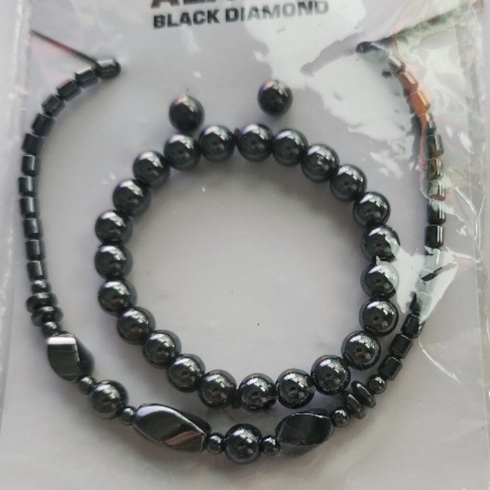 ALASKA BLACK DIAMOND HEMATITE JEWELRY